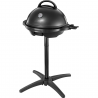 Ηλεκτρική ψησταριά/γκριλ George Foreman 22460-56, 2400 W, 44,5 εκ., 15 μερίδες, 5 επίπεδα θερμοκρασίας, Αντικολλητική επίστρωση, Μαύρο
