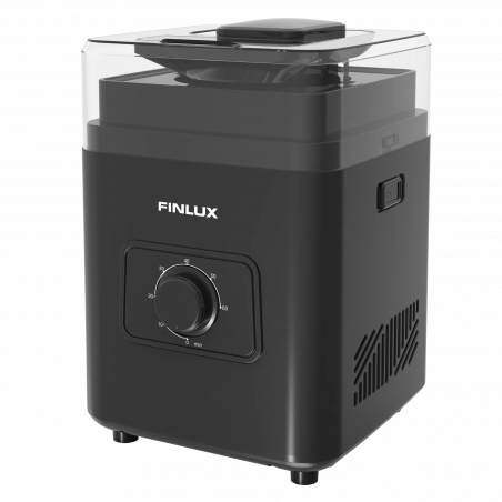 Μηχανή παγωτού Finlux FCRM-2425W, 100 W, 0,8 λίτρα, R600a, Μαύρο