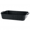 Τάψι φούρνου και εστίας Oliver Voltz OV54322CS32, 32x23x7,5 εκ., Εμαγιέ, Αντικολλητική επίστρωση, Επαγωγή, Μαύρο