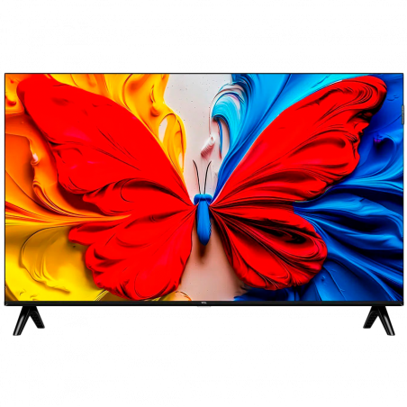 Τηλεόραση TCL 32S5K, 32″ (80 εκ.), Full HD 1920×1080, Κατηγορία ενεργειακής απόδοσης F, Android, QLED, Wi-Fi, HDR10+, Μαύρο