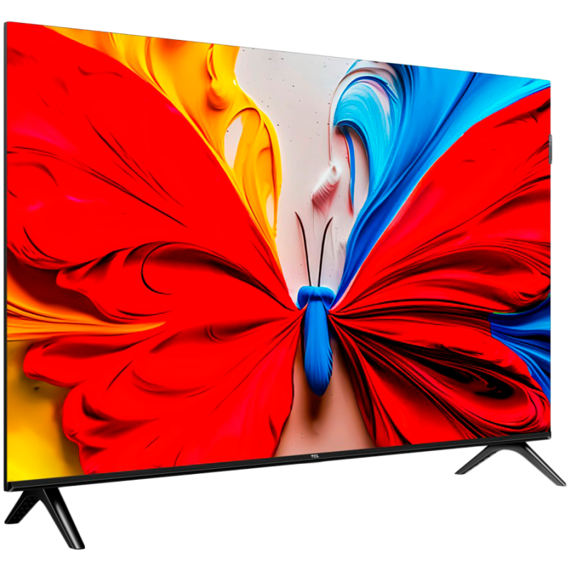 Τηλεόραση TCL 32S5K, 32″ (80 εκ.), Full HD 1920×1080, Κατηγορία ενεργειακής απόδοσης F, Android, QLED, Wi-Fi, HDR10+, Μαύρο