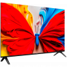 Τηλεόραση TCL 32S5K, 32″ (80 εκ.), Full HD 1920×1080, Κατηγορία ενεργειακής απόδοσης F, Android, QLED, Wi-Fi, HDR10+, Μαύρο