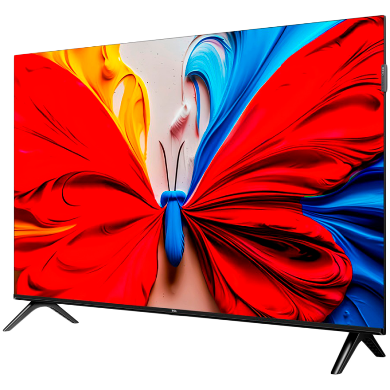 Τηλεόραση TCL 32S5K, 32″ (80 εκ.), Full HD 1920×1080, Κατηγορία ενεργειακής απόδοσης F, Android, QLED, Wi-Fi, HDR10+, Μαύρο