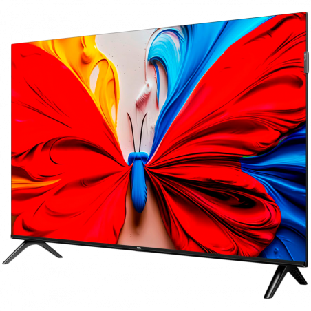Τηλεόραση TCL 32S5K, 32″ (80 εκ.), Full HD 1920×1080, Κατηγορία ενεργειακής απόδοσης F, Android, QLED, Wi-Fi, HDR10+, Μαύρο