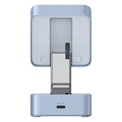 Ασύρματο φορτιστή 2 σε 1 UGREEN W752, μέγιστη ισχύς 35 W, MagFlow 25 W Qi2, USB-C, Γκρι