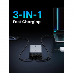 Φορητή μπαταρία UGREEN PB205, 25000mAh, PD 3.1 145W, ψηφιακή οθόνη LED, κατάλληλη για αεροπορικά ταξίδια, USB-C, Γκρι