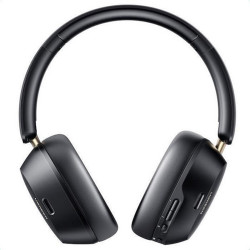 Ασύρματα ακουστικά UGREEN HiTune ANC Max5c HP203, Έως 75 ώρες, Spatial Audio, Hi-Res, Υβριδική ακουστική απομόνωση ANC, Αναδιπλούμενα, Μαύρα