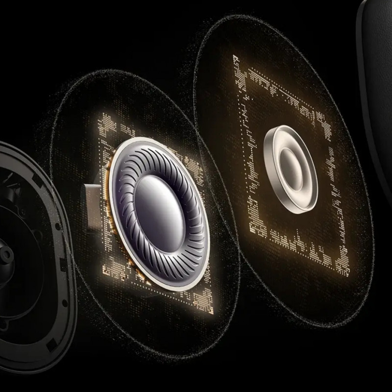 Ασύρματα ακουστικά UGREEN HiTune ANC Max5c HP203, Έως 75 ώρες, Spatial Audio, Hi-Res, Υβριδική ακουστική απομόνωση ANC, Αναδιπλούμενα, Λευκό