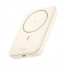 Φορητή μπαταρία UGREEN PB561, 10000 mAh, PD 3.0 20W, Qi 15W, μαγνητική ασύρματη φόρτιση, φωτάκια LED, USB-C, λευκό