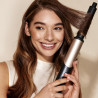 Συσκευή styling και στεγνώματος 8 σε 1 Silk'n SilkyAir Flex SIF8PE1001, 1300 W, Αυτόματη δημιουργία μπούκλων και ρύθμιση θερμοκρασίας, 39-90 °C, 3 ταχύτητες, Αυτοκαθαρισμός, Ιονισμός, Μαύρο/χρυσό