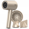 Στεγνωτήρας μαλλιών Silk'n SilkyAir Pro HDB3PE1001, 1600 W, 76 km/h, 18 λειτουργίες, Αυτόματος έλεγχος θερμοκρασίας, 39-98 °C, Ιονισμός, 3 εξαρτήματα, LED, Ροζ χρυσό
