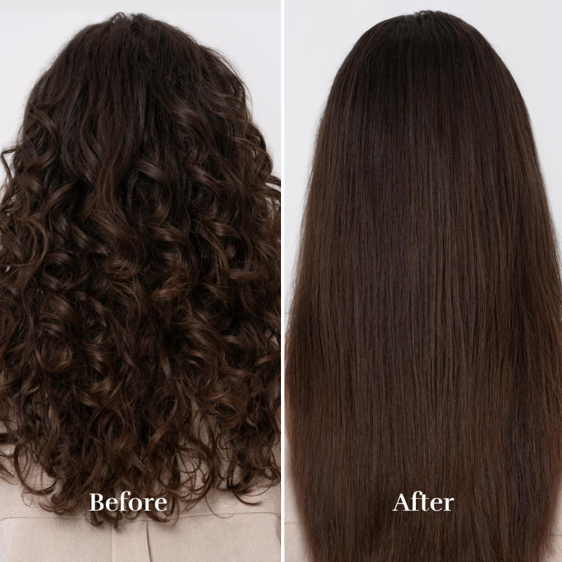 Σίδερο μαλλιών Silk'n SilkyStraight SIS1PE1001, 45 W, 12 ρυθμίσεις θερμοκρασίας, οθόνη LED, πλάκες τιτανίου, τεχνολογία υπέρυθρων, ιονισμός, 120-230 °C, μνήμη, ροζ χρυσό