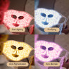 Φωτοθεραπευτική μάσκα προσώπου Silk'n LED Face Mask 100 FLM100PE1001, Αυτονομία 130 λεπτών, 4 λειτουργίες, Συνεδρία 10 λεπτών, Ευέλικτος σχεδιασμός, Λευκό