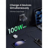 Φορτιστής UGREEN GaN X565, PD 3.0 100W, 3xUSB-C/1xUSB-A, τεχνολογία GaN, ,  Γκρι