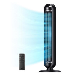 Ανεμιστήρας πύργου Dreo Nomad TF414, 35 W, 92 cm, 1961 m³/h, 8 ταχύτητες, 4 λειτουργίες, ταλάντωση, μαύρος