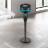 Ανεμιστήρας Dreo TurboPoly™ Fan 154, 36 W, 3 λειτουργίες, 9 ταχύτητες, οριζόντια ταλάντωση έως 120°, HyperSilent, μαύρος