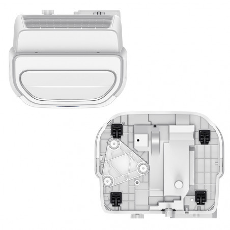 Φορητό κλιματιστικό Dreo 515S, 1500 W, 20-30 τ.μ., 12000 BTU, Ψύξη, Ανεμιστήρας, Απορρόφηση υγρασίας, Φωνητικές εντολές, LED, Λευκό