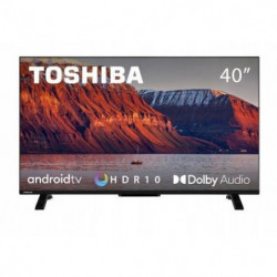 Τηλεόραση Toshiba 40LA2363DG, 40", 100 εκ., 1920x1080 Full HD, Κατηγορία Ε, Smart TV, DLED, Wi-Fi, Bluetooth, Android 11, Μαύρο