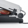 Ηλεκτρική ψησταριά 3 σε 1 Caso Germany SteakMaster Pro, 2000 W, 34 x 24 εκ., 80-240 °C, κεραμική επίστρωση, χρονοδιακόπτης, αφής χειριστήριο, ανοξείδωτο/μαύρο