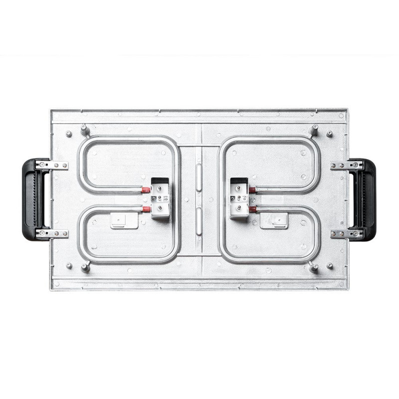 Ηλεκτρική ψησταριά με κινητές πλάκες Gastroback Advanced Pro 42523, 2300 W, 50 × 30 cm, 90–240 °C, Λεία/ραβδωτή, Αντικολλητική, Δίσκος συλλογής λίπους, Μαύρο/ανοξείδωτο