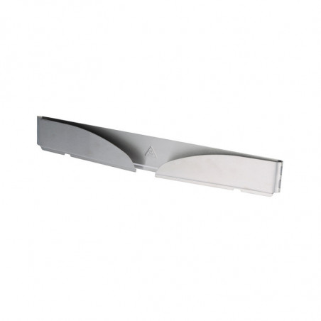 Ηλεκτρική ψησταριά με κινητές πλάκες Gastroback Advanced Pro 42523, 2300 W, 50 × 30 cm, 90–240 °C, Λεία/ραβδωτή, Αντικολλητική, Δίσκος συλλογής λίπους, Μαύρο/ανοξείδωτο