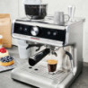 Μηχανή εσπρέσο Gastroback Espresso Barista Pro 42616, 1550 W, 15 bar, 2,8 l, ULKA, PID, 30 βαθμοί άλεσης, ανοξείδωτο