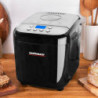 Φούρνος ψωμιού Gastroback Design Pro 42822, 500 W, 500-750-1000 γρ., 19 προγράμματα, Αντικολλητικό δοχείο, 7 είδη ψωμιού, 3 επίπεδα ψησίματος, Μαύρο
