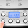 Φούρνος ψωμιού Gastroback Design Pro 42822, 500 W, 500-750-1000 γρ., 19 προγράμματα, Αντικολλητικό δοχείο, 7 είδη ψωμιού, 3 επίπεδα ψησίματος, Μαύρο