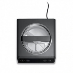 Παγωτομηχανή 2 σε 1 Graef IM706, 180 W, 2 λίτρα, 4 προγράμματα, από -18 °C έως -35 °C, οθόνη αφής, μαύρο
