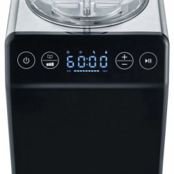 Παγωτομηχανή 2 σε 1 Graef IM706, 180 W, 2 λίτρα, 4 προγράμματα, από -18 °C έως -35 °C, οθόνη αφής, μαύρο