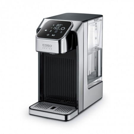 Θερμοσίφωνας Caso HW 770 Advanced, 2600 W, 2,7 λίτρα, 13 ρυθμίσεις θερμοκρασίας, 40-100 °C, μνήμη, οθόνη αφής, φίλτρο, μαύρο/ανοξείδωτο