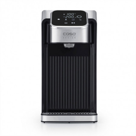 Θερμοσίφωνας Caso HW 770 Advanced, 2600 W, 2,7 λίτρα, 13 ρυθμίσεις θερμοκρασίας, 40-100 °C, μνήμη, οθόνη αφής, φίλτρο, μαύρο/ανοξείδωτο