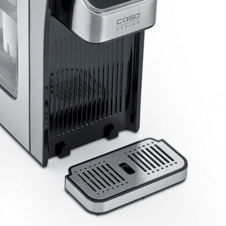 Θερμοσίφωνας Caso HW 770 Advanced, 2600 W, 2,7 λίτρα, 13 ρυθμίσεις θερμοκρασίας, 40-100 °C, μνήμη, οθόνη αφής, φίλτρο, μαύρο/ανοξείδωτο