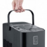 Παγομηχανή Caso IceChef Compact 3401, 120 W, 1 λίτρο, 12 κιλά/24 ώρες, 2 μεγέθη, Αυτοκαθαρισμός, Με συμπιεστή, Μαύρο ματ