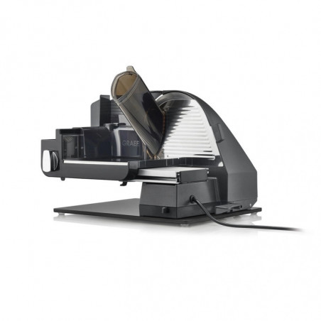 Κοπτική μηχανή για λουκάνικα Graef Master M95, 170 W, 0-20 mm, λεπίδα 170 mm, ανοξείδωτο ατσάλι, συνδυαστικό εξάρτημα, μαύρο