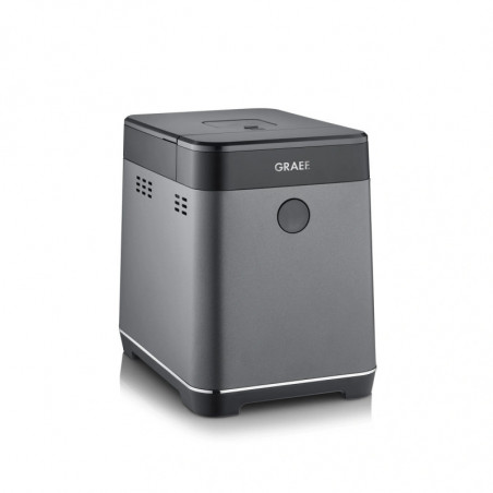Φούρνος ψωμιού Graef BA806, 520 W, 500-750 γρ., 36 προγράμματα, Αντικολλητική επίστρωση, 3 επίπεδα, Χρονοδιακόπτης με λειτουργία καθυστερημένης εκκίνησης, Μαύρο