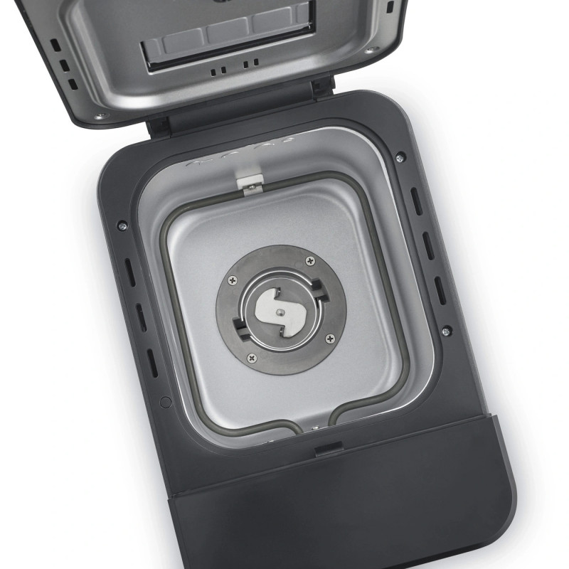 Φούρνος ψωμιού Graef BA806, 520 W, 500-750 γρ., 36 προγράμματα, Αντικολλητική επίστρωση, 3 επίπεδα, Χρονοδιακόπτης με λειτουργία καθυστερημένης εκκίνησης, Μαύρο
