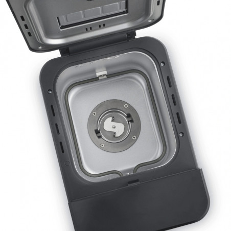 Φούρνος ψωμιού Graef BA806, 520 W, 500-750 γρ., 36 προγράμματα, Αντικολλητική επίστρωση, 3 επίπεδα, Χρονοδιακόπτης με λειτουργία καθυστερημένης εκκίνησης, Μαύρο