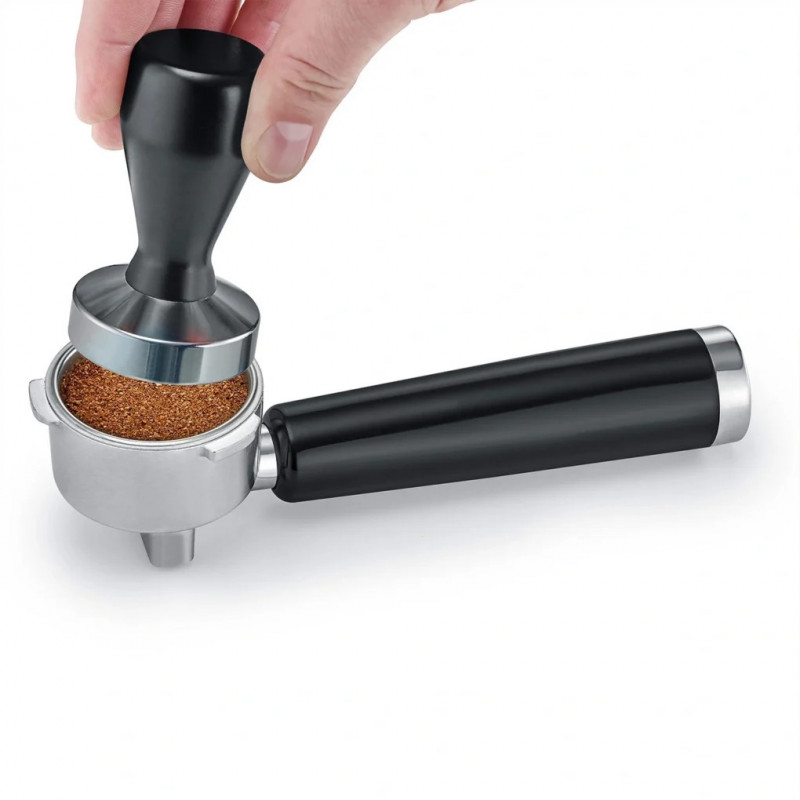 Μηχανή εσπρέσο Caso EspressoGourmet&Grind, 1500 W, 20 bar, 1,8 λίτρα, Ulka, προ-έγχυση, Cold Brew, χειριστήριο με οθόνη αφής, μύλος, πορταφίλτρο, ανοξείδωτο