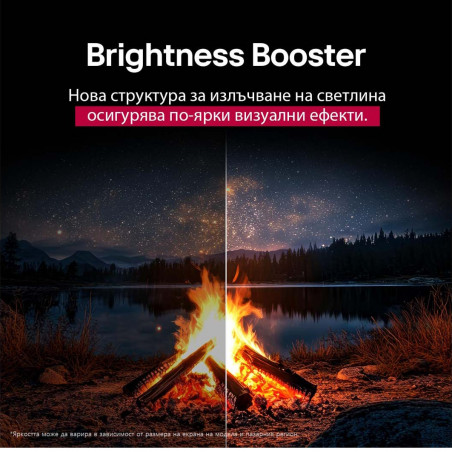 Τηλεόραση LG OLED55C51LA, 4K Ultra HD 3840 x 2160, 55", Κατηγορία G, OLED, Smart TV, Dolby Vision, AI Upscaling, webOS, Μαύρο
