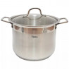Βαθιά κατσαρόλα Oliver Voltz OV51211D26, 11,1 λίτρα, 26×21 εκ., Παχύ πάτο, Κατάλληλη για επαγωγικές εστίες, Ανοξείδωτο