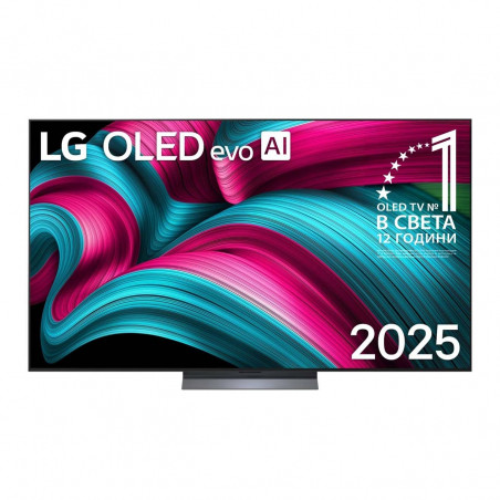 Τηλεόραση LG OLED65C51LA, 4K Ultra HD 3840 x 2160, 65", Κατηγορία F, OLED, Smart TV, Dolby Vision, AI Upscaling, webOS, Μαύρο