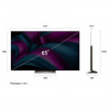 Τηλεόραση LG OLED65C51LA, 4K Ultra HD 3840 x 2160, 65", Κατηγορία F, OLED, Smart TV, Dolby Vision, AI Upscaling, webOS, Μαύρο