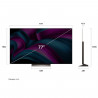 Τηλεόραση LG OLED77C51LA, 4K Ultra HD 3840 x 2160, 77", Κατηγορία F, OLED, Smart TV, Dolby Vision, AI Upscaling, webOS, Μαύρο