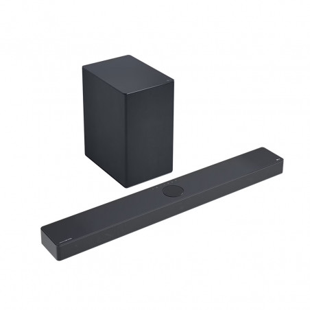 Ηχομπάρα LG SC9S, 400 W, 97,5 εκ., Dolby Atmos, DTS-X, διέλευση σήματος 4K, υπογούφερ, Wi-Fi, μαύρο