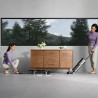 Κάθετη σκούπα και σφουγγαρίστρα Dreame H12 Pro FlexReach HHR44A, 400 W, 18.000 Pa, 50 λεπτά, 4 λειτουργίες, Πλύσιμο στους 90 °C, Αυτοκαθαρισμός & Αυτοστεγνωμός, Οθόνη LED, Μαύρο