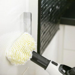 Ατμοκαθαριστής Karcher SC 1 EasyFix, 1200 W, 0,2 λίτρα, 3 bar, 20 m², Θέρμανση σε 3 λεπτά, Προστασία από τα παιδιά, Λευκό/Μαύρο