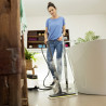 Ατμοκαθαριστής Karcher SC 3 Deluxe, 1900 W, 1 λίτρο, 3,5 bar, 75 m², Θέρμανση σε 30 δευτερόλεπτα, ενδεικτική λυχνία LED, Λευκό/Μαύρο