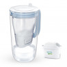 Κανάτα φιλτραρίσματος νερού Brita Maxtra PRO, 2,5 λίτρα, ενδεικτική λυχνία LED, βοριοπυριτικό γυαλί, γαλάζιο
