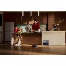 Ρομποτική σκούπα Roborock Saros 20 R&D, 65 W, 36.000 Pa, 259 ml/2,5 l, AdaptiLift 3.0, Αυτόματη πλήρωση και αποστράγγιση νερού, Αυτονομία 200 λεπτών, Μαύρο